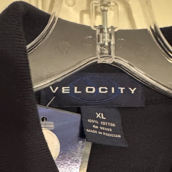 Velocity Navy Georgia Tech Polo Shirt (NWT) - Picture 2 of 5